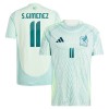 Officiële Voetbalshirt Mexico Santiago Gimenez 11 Uit 2024 - Heren